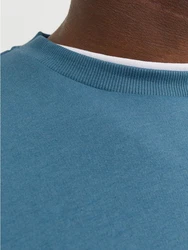 JACK & JONES Sweatshirt JJEBradley Blau/Türkis/Grau/Hellblau