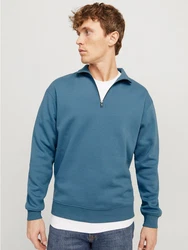 Jack & Jones JJEBRADLEY Pullover Blau/Grau/Hellblau/Türkis