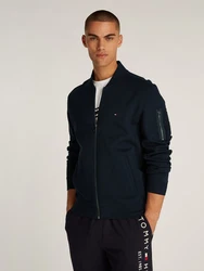 Tommy Hilfiger Sweatjacke ESSENTIAL INTECHNO BASEBALL JKT blau