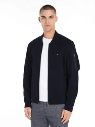 Tommy Hilfiger Sweatjacke ESSENTIAL INTECHNO BASEBALL JKT blau