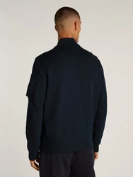 Tommy Hilfiger Sweatjacke ESSENTIAL INTECHNO BASEBALL JKT blau