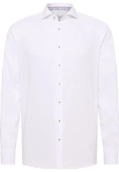 Eterna Langarmhemd MODERN FIT NON IRON Weiß/Creme