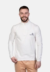 Sergio Tacchini Sweatshirt DAYTONE HIGH NECK TOP Weiß/Dunkelblau/Creme