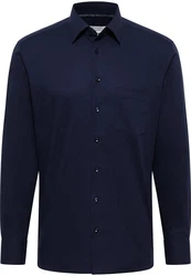Eterna Langarmhemd MODERN FIT NON IRON Dunkelblau