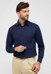Eterna Langarmhemd MODERN FIT NON IRON Dunkelblau
