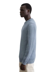 Marc O'Polo Rundhalspullover Grau/Hellblau/Blau
