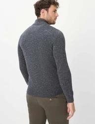 Brax Strickpullover Style STEFFEN Dunkelgrau/Dunkelblau/Grau/Schwarz