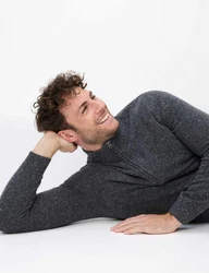 Brax Strickpullover Style STEFFEN Dunkelgrau/Dunkelblau/Grau/Schwarz