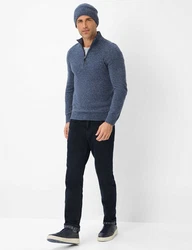 Brax Strickpullover Style STEFFEN blau