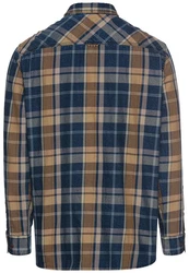 camel active Hemd Blau/Dunkelblau/Hellblau/Beige