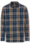 camel active Hemd Blau/Dunkelblau/Hellblau/Beige