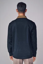 Next Rugbyshirt  Dunkelblau/Hellblau