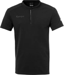 Kempa Poloshirt Status Polo Shirt Türkis/Schwarz/Braun