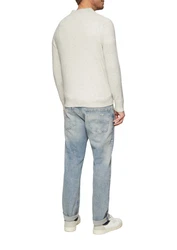 s.Oliver Strickpullover Weiß/Grau/Khaki/Creme/Beige