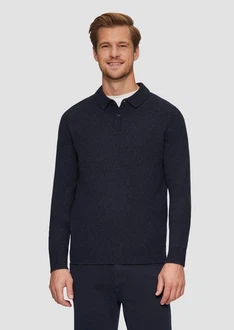 s.Oliver Strickpullover Softer Polo-Strickpullover s.Oliver Strickpullover Softer Polo-Strickpullover