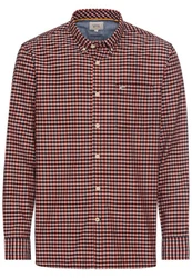 camel active Langarmhemd Dunkelrot/Rot/Braun/Bordeaux