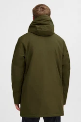 Indicode Winterjacke modischer Mantel Dunkelgrün/Grün
