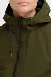 Indicode Winterjacke modischer Mantel Dunkelgrün/Grün