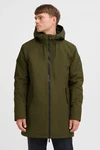 Indicode Winterjacke modischer Mantel Dunkelgrün/Grün