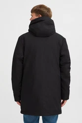 Indicode Winterjacke modischer Mantel Schwarz/Braun