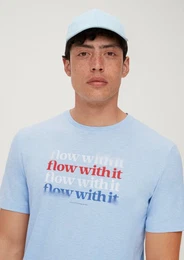 Kurzarmshirt T-Shirt mit Frontprint
