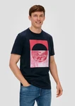 s.Oliver T-Shirt Kurzarmshirt Dunkelblau/Schwarz/Rot/Mischfarben