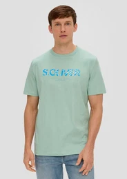 Kurzarmshirt T-Shirt mit Frontprint