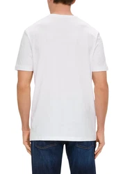 s.Oliver Kurzarmshirt Basic-T-Shirt im 2er-Pack Weiß/Creme