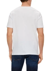 s.Oliver T-Shirt Regular Fit (2-tlg) Rundhals Kurzarm Weiß/Creme