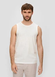 s.Oliver Shirttop Artwork Weiß/Creme