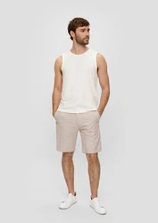 s.Oliver Shirttop Artwork Weiß/Creme