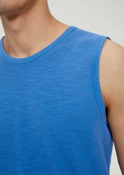 s.Oliver Shirttop Tanktop Blau/Hellblau