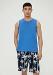 s.Oliver Shirttop Tanktop Blau/Hellblau