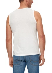 s.Oliver Shirttop Tanktop Weiß/Creme
