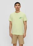 s.Oliver T-Shirt mit Frontprint Artwork Hellgrün/Neonfarben/Grün