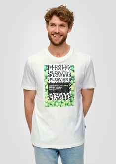 s.Oliver T-Shirt mit Frontprint Artwork