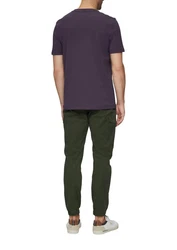 s.Oliver T-Shirt Kurzarmshirt Dunkelblau/Lila/Fliederfarben