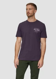 Kurzarmshirt T-Shirt mit Frontprint Artwork