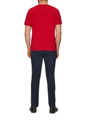 s.Oliver T-Shirt Kurzarmshirt Rosa/Rot