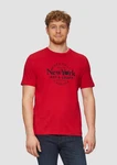 s.Oliver T-Shirt Kurzarmshirt Rosa/Rot