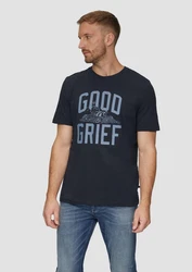 s.Oliver T-Shirt Grau/Dunkelblau/Dunkelgrau/Hellblau