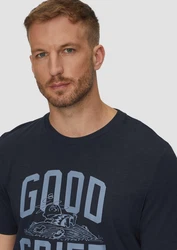 s.Oliver T-Shirt Grau/Dunkelblau/Dunkelgrau/Hellblau