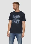 s.Oliver T-Shirt Grau/Dunkelblau/Dunkelgrau/Hellblau