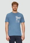 s.Oliver T-Shirt Hellblau/Blau