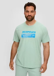 Kurzarmshirt T-Shirt mit Frontprint