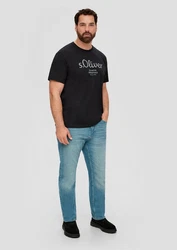 s.Oliver T-Shirt Silber/Braun/Schwarz/Grau