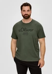s.Oliver T-Shirt Dunkelgrün/Silber s.Oliver T-Shirt Dunkelgrün/Silber