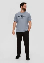 s.Oliver T-Shirt Silber/Hellblau/Blau/Grau