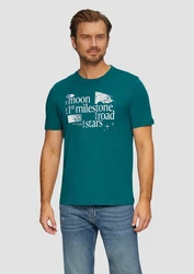 s.Oliver T-Shirt Grün/Türkis