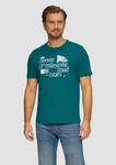 s.Oliver T-Shirt Grün/Türkis
